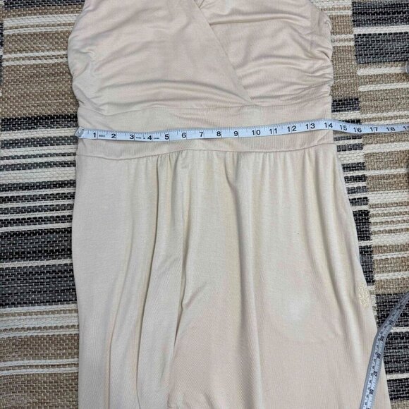 Free People Movement‎ Second Chance Hooded Jumpsuit Relaxed Fit Beige Size Small - Picture 13 of 16